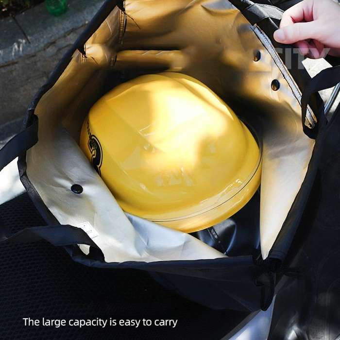 Motorcycle Helmet Bag Full Helmet Storage Bag Waterproof Thin Dustproof Protection Bags(XL)