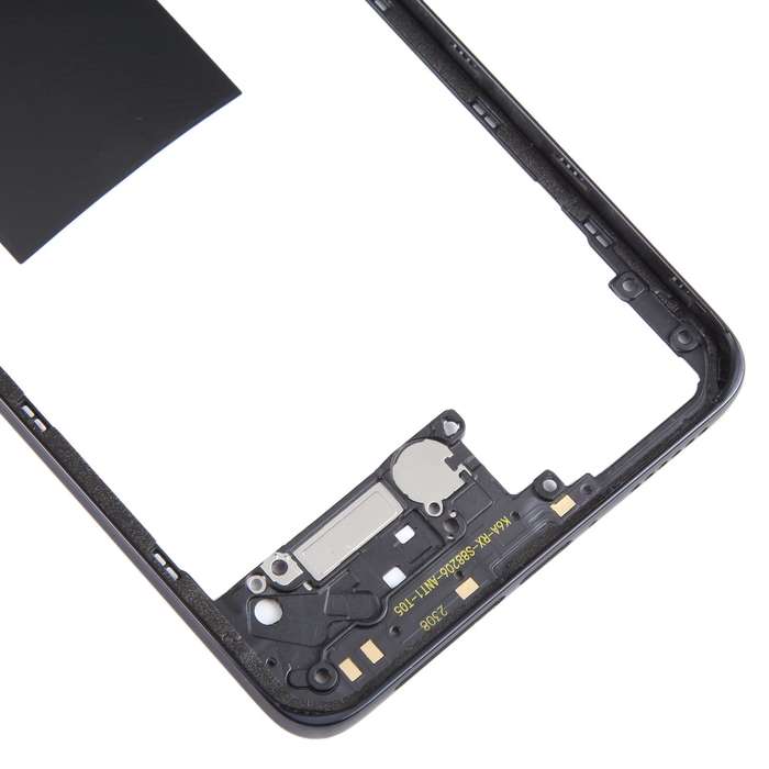 For Xiaomi Redmi Note 12 Pro 4G Original Middle Frame Bezel Plate (Black)