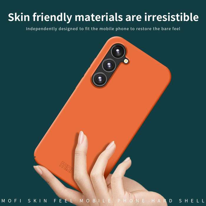 For Samsung Galaxy S23 FE 5G MOFI Qin Series Skin Feel All-inclusive PC Phone Case(Green)