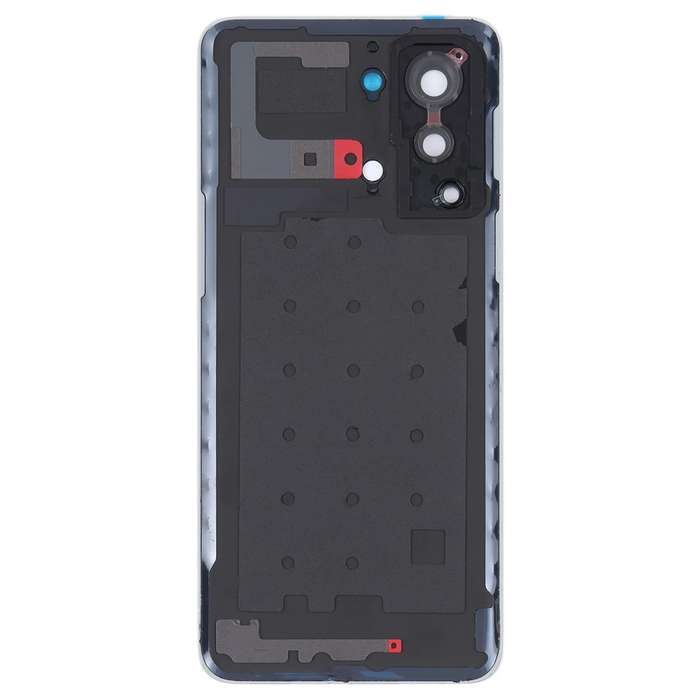 For OnePlus Nord 2T Battery Back Cover with Camera Lens (Black)