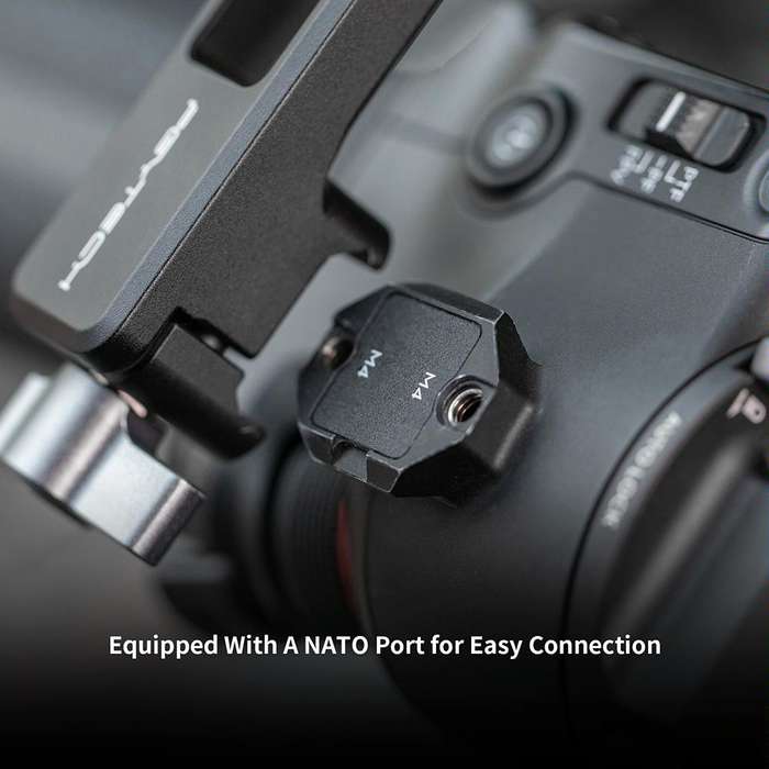PGYTECH Mini Focus Handgrip Mount For DJI Ronin RS 3/RS 3 Pro/RS 2/RSC 2(Black)