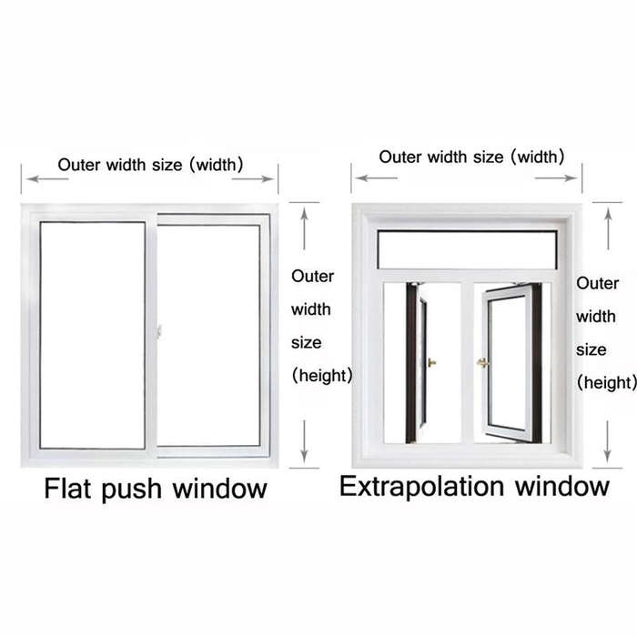 Window Windproof Warm Film Indoor Air Leakage Soundproof Double-Layer Insulation, Specification: ...