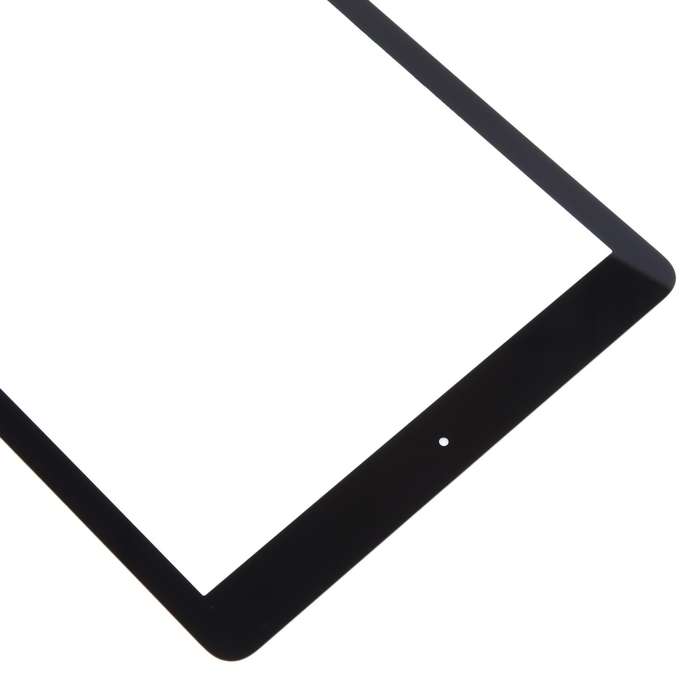 For iPad 6 / Air 2 Front Screen Outer Glass Lens with OCA Optically Clear Adhesive(Black)