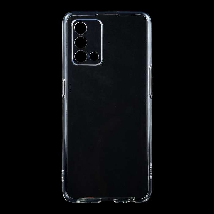 For OPPO F19 0.75mm Ultra-thin Transparent TPU Soft Protective Case