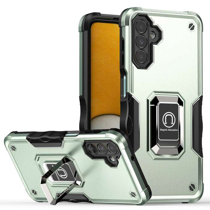 For Samsung Galaxy A14 5G Non-slip Shockproof Armor Phone Case(Green)