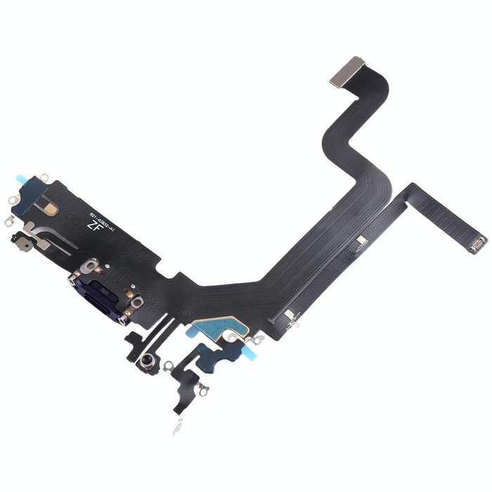 For iPhone 14 Pro Max Charging Port Flex Cable (Purple)
