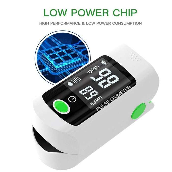 X1805 Oxygen Saturation Detector Medical Monitoring Heart Rate Finger Clip Oximeter