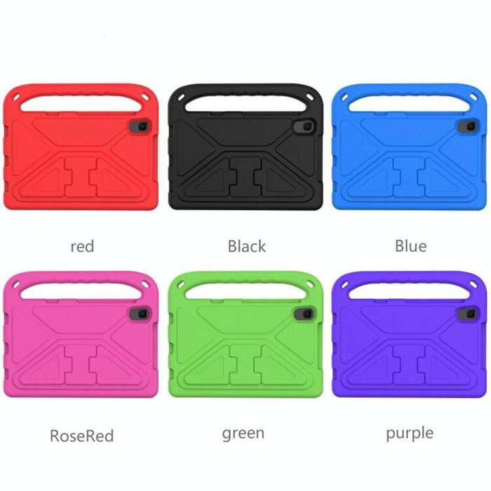For Huawei MediaPad M6 8.4 Handle Portable EVA Shockproof Anti Falling Protective Case with Trian...