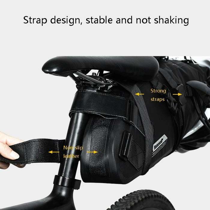 Rhinowalk RK19511 Full Waterproof Bicycle Saddle Tail Bag Big Capacity Road Bike Bag, Colour: RK1...