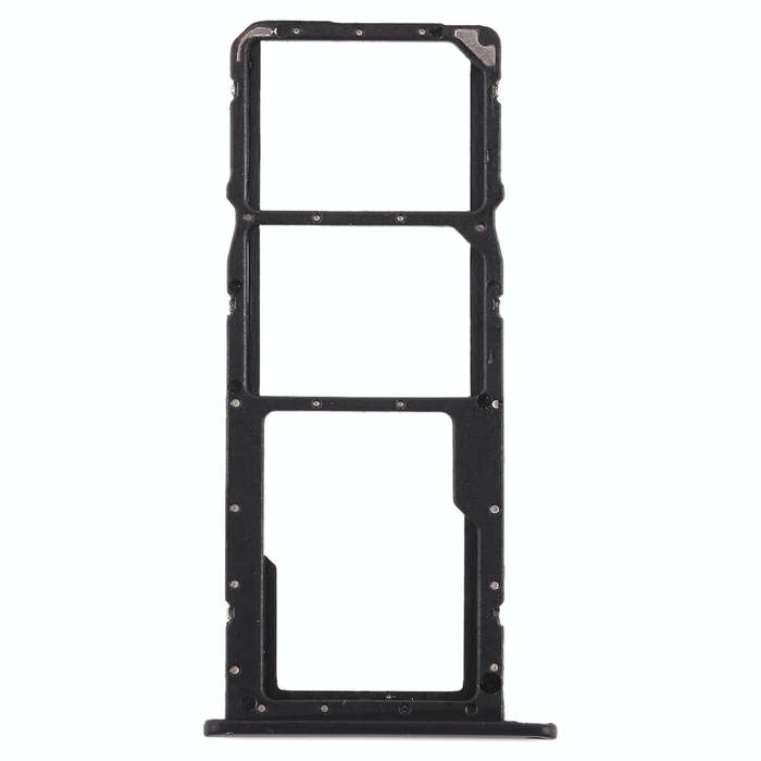 SIM Card Tray + Micro SD Card Tray for Huawei Honor 8X (Black)
