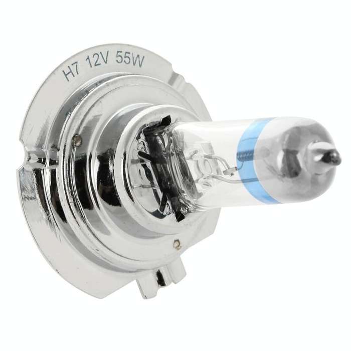 2 PCS H7 12V / 55W / 4300K / 2100lm Xenon Car Headlight Bulbs, Warm White