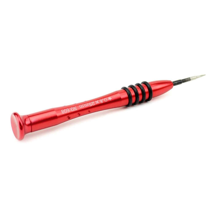 JIAFA JF-668 0.8 Pentalobe 0.8 Screwdriver for iPhone Charging Port Screws(Red)
