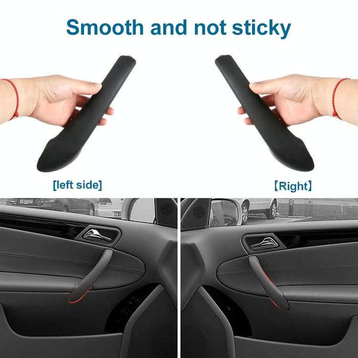 Car Front Right Inside Doors Handle Pull Trim Cover for Mercedes-Benz C-class W203 -2007, Left Dr...