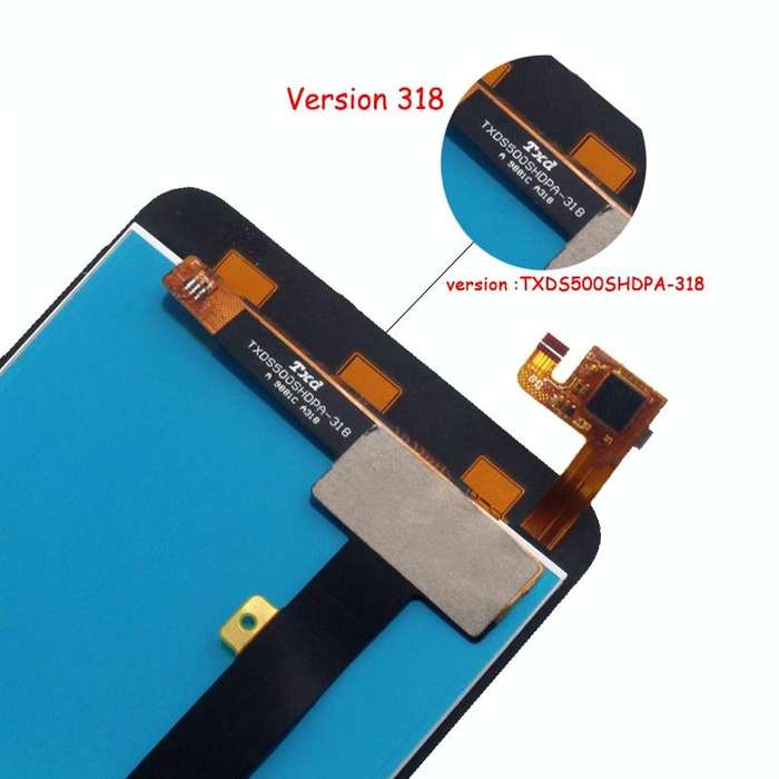 OEM LCD Screen for ZTE Blade A610 A610C with Digitizer Full Assembly (Black)