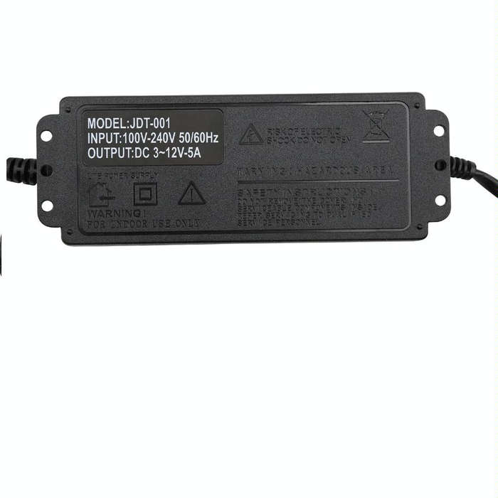 AC To DC Adjustable Voltage Power Adapter Universal Power Supply Display Screen Power Switching C...
