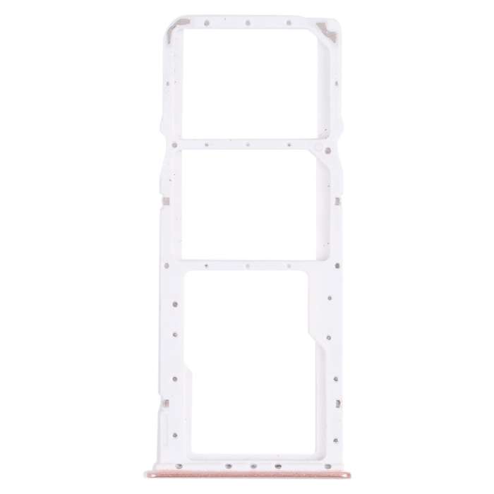 SIM Card Tray + SIM Card Tray + Micro SD Card Tray for Huawei Y9 (2018) (Pink)