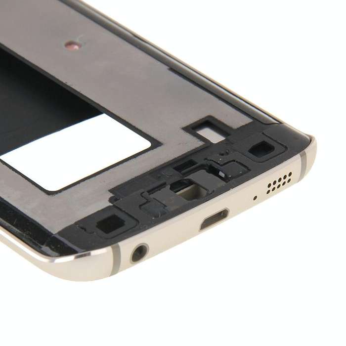 For Galaxy S6 Edge / G925 Full Housing Cover (Front Housing LCD Frame Bezel Plate + Back Plate Ho...