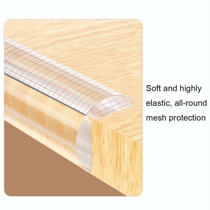 PVC Household Transparent Anti-collision Strip Furniture Soft Edge Protector, Specification: 1 cm...