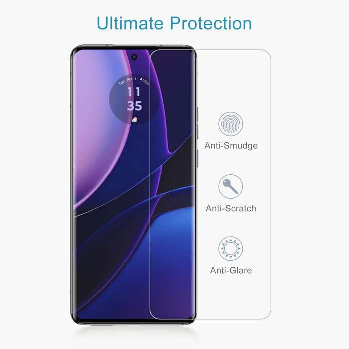 For Motorola Edge 2023 50pcs 0.26mm 9H 2.5D Tempered Glass Film