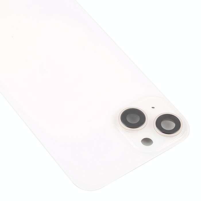 For iPhone 14 Plus Back Housing Cover with Camera Lens(White)