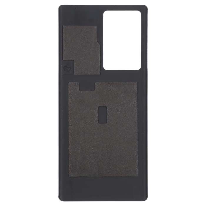 Glass Battery Back Cover for ZTE Nubia Z30 Pro(Black)