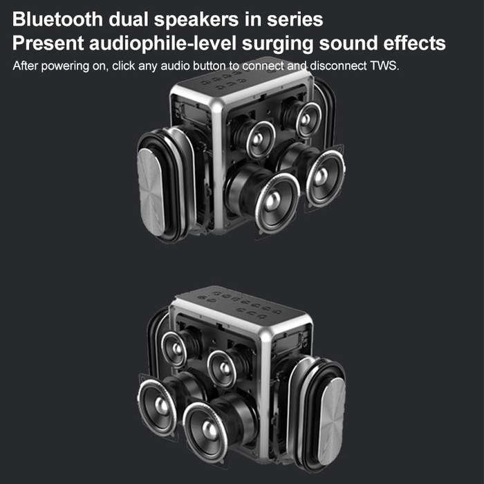 XDOBO King Max 140W IPX5 Waterproof Portable Karaoke Bluetooth Wireless Speaker