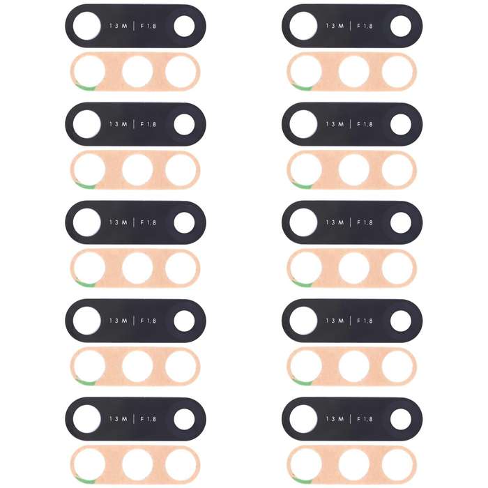 For Infinix Hot 7 X624B, X624, X652A 10pcs Back Camera Lens