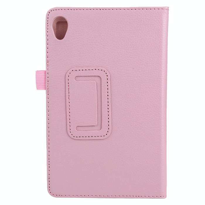 For Lenovo Tab M8 Litchi Texture Solid Color Horizontal Flip Leather Case with Holder & Pen Slot(...