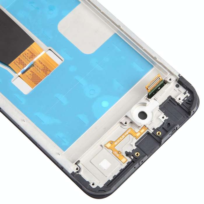 For T-Mobile REVVL 6X Pro 5G LCD Screen Digitizer Full Assembly with Frame (Black)