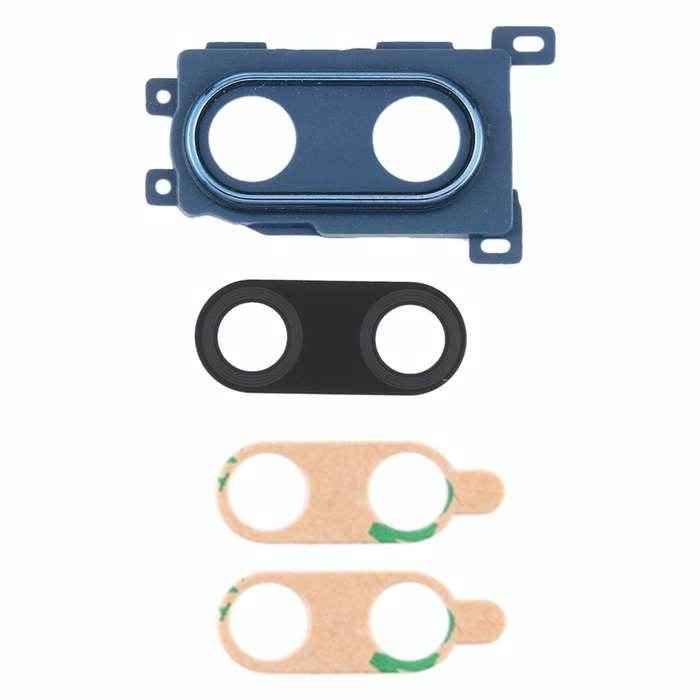 For Huawei Enjoy 9 Plus  10pcs Camera Lens Cover (Blue)