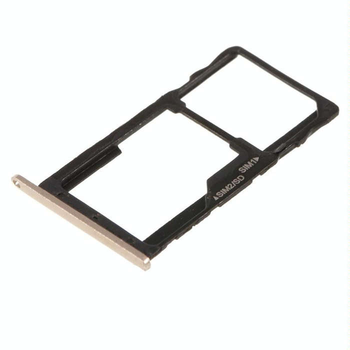 SIM Card Tray + SIM Card Tray / Micro SD Card Tray for Motorola Moto G5S(Gold)