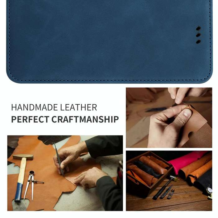 Retro Skin Feel Business Magnetic Horizontal Flip Leather Case for Google Pixel 3(Navy Blue)