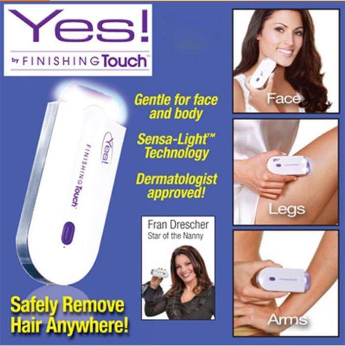 Yes Finishing Touch Women Induction Rechargeable Epilator Laser Hair Removal Apparatus Defeathere...