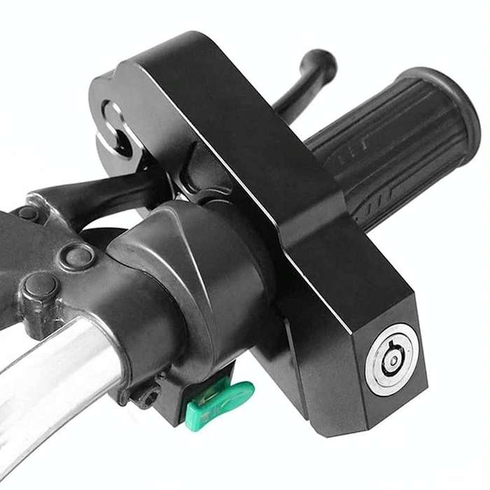 Motorcycle Aluminum Alloy Throttle Handle Lock (Red)