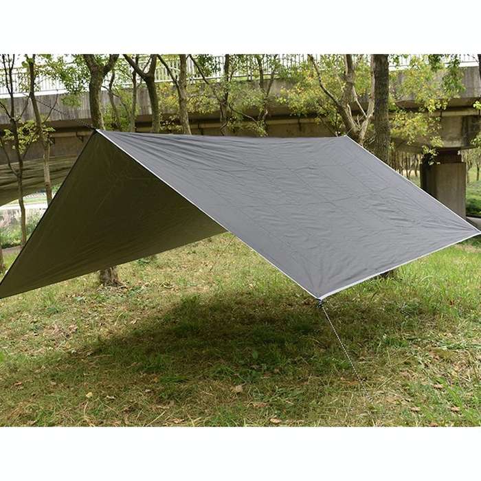 Outdoor Camping Supplies Multifunctional Camping Sunshade Waterproof And Moisture-Proof Mat Ultra...