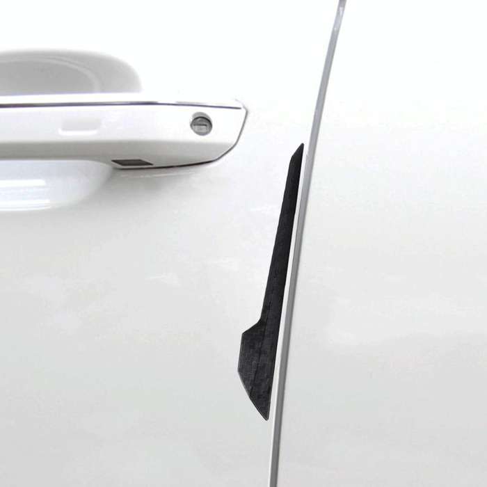 8 PCS Car Vehicle Door Side Guard Anti Crash Strip Exterior Avoid Bumps Collsion Impact Protector...