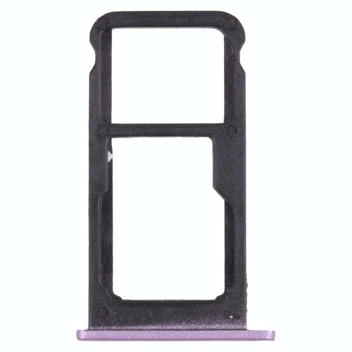 SIM Card Tray + SIM Card Tray / Micro SD Card Tray for Honor Play(Purple)