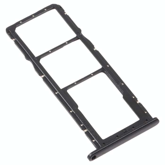 SIM Card Tray + SIM Card Tray + Micro SD Card Tray for Huawei Enjoy 9e (Black)
