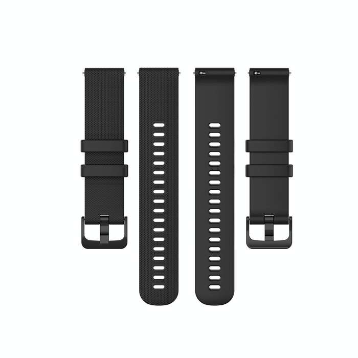 For Garmin Vivoactive 3 Music Small Lattice Silicone Watch Band(White)