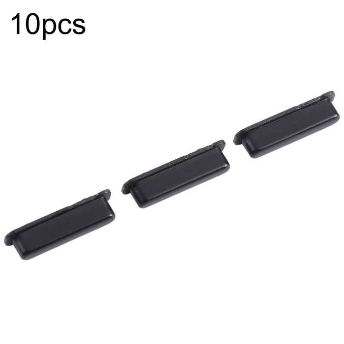 For Samsung Galaxy J4 Core SM-J410 10pcs Power Button + Volume Control Button(Black)