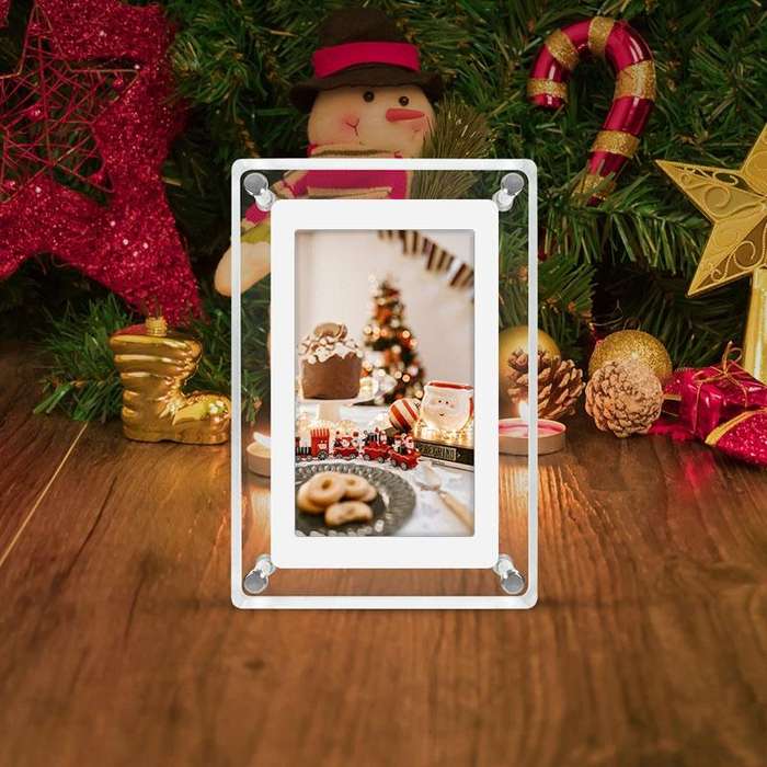 5 Inch HD Digital Photo Frame Crystal Advertising Player 1080P Motion Video Picture Display Playe...