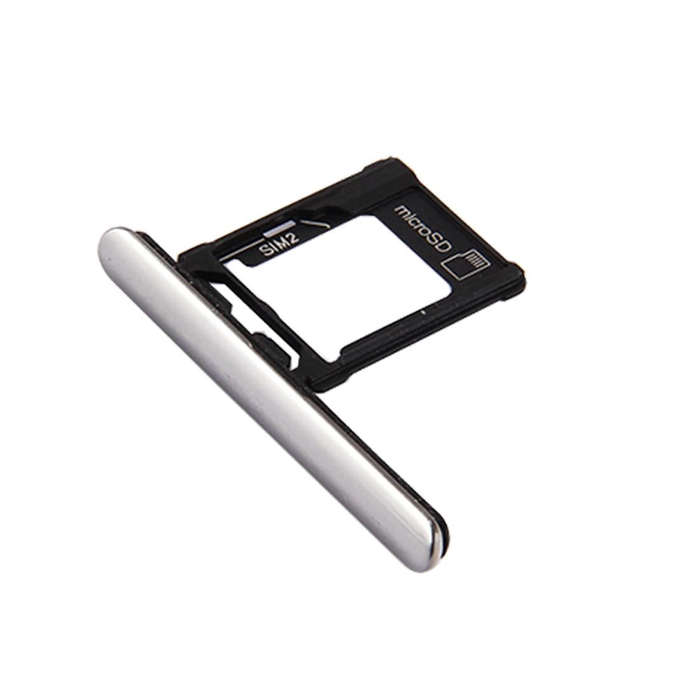Micro SD / SIM Card Tray + Card Slot Port Dust Plug for Sony Xperia XZ Premium (Dual SIM Version)...