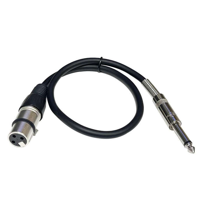 6.35mm Caron Female To XLR 2pin Balance Microphone Audio Cable Mixer Line, Size: 10m