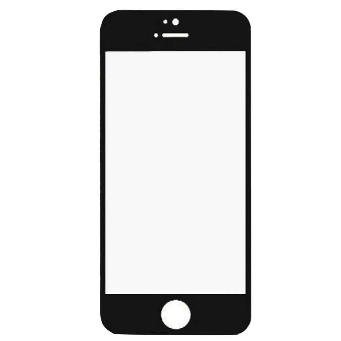 10 PCS for iPhone 5C Front Screen Outer Glass Lens(Black)