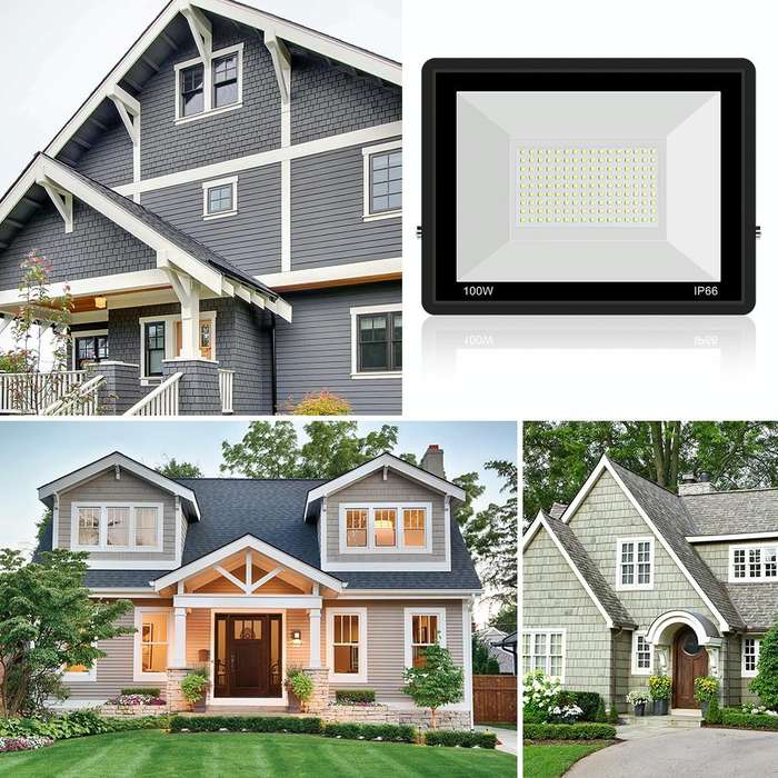 50W Linear LED Spotlight Outdoor Project Light Waterproof Garden Energy-Saving Lighting Floodligh...