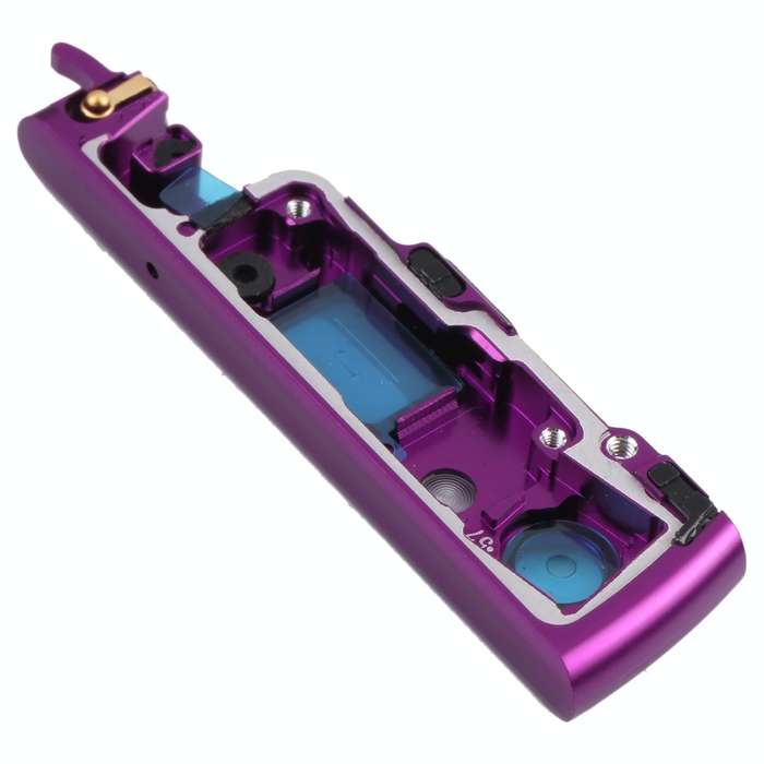 For OPPO Reno / Reno 5G Front Camera Slide Lens Frame (Purple)