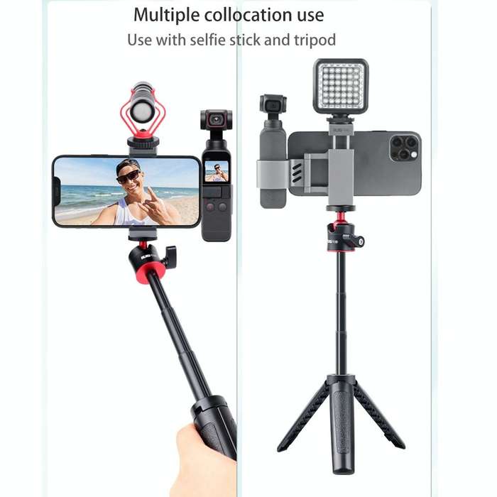 RUIGPRO Smartphone Fixing Clamp 1/4 inch Holder Mount Bracket for DJI OSMO Pocket / Pocket 2