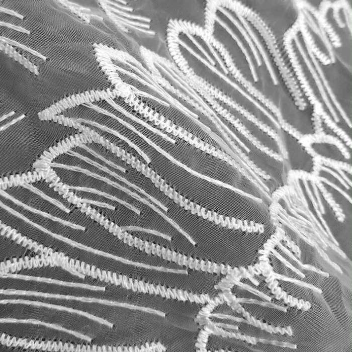 Gold 1 Pair Organza Wings Shape Embroidery DIY Clothing Accessories