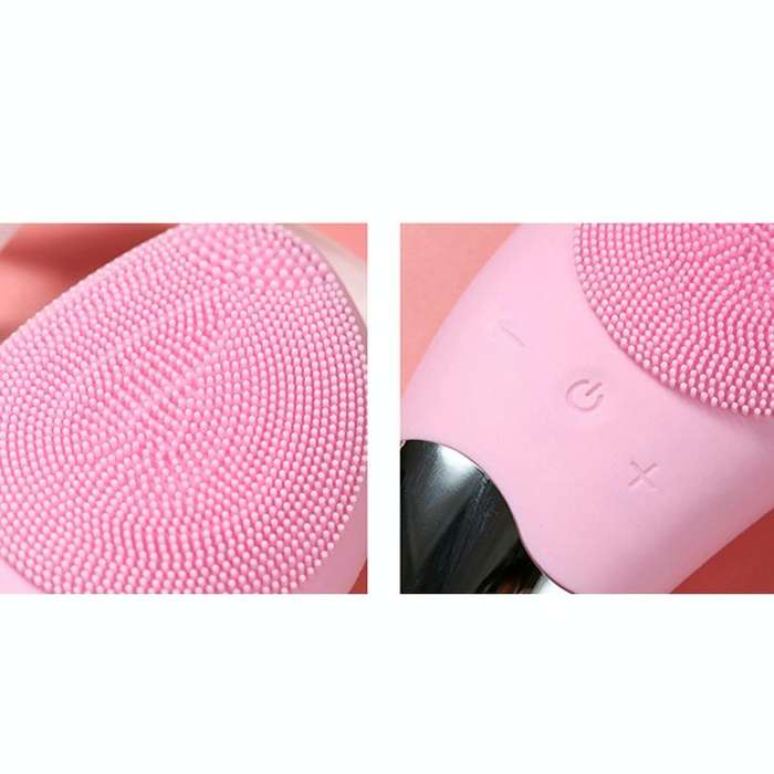 Ultrasonic Vibration Facial Cleansing Apparatus Multifunctional Electric Facial Washing Brush, Co...