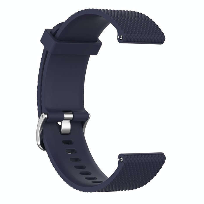 22mm Texture Silicone Wrist Strap Watch Band for Fossil Hybrid Smartwatch HR, Male Gen 4 Exploris...